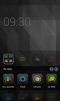 Electric Tourbillon GOLauncher EX Theme android App screenshot 3