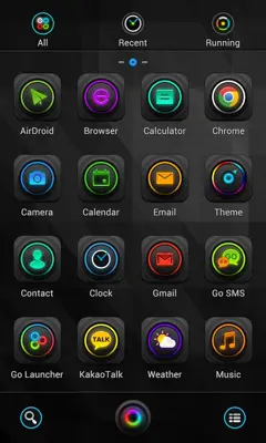 Electric Tourbillon GOLauncher EX Theme android App screenshot 4