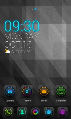 Electric Tourbillon GOLauncher EX Theme android App screenshot 5